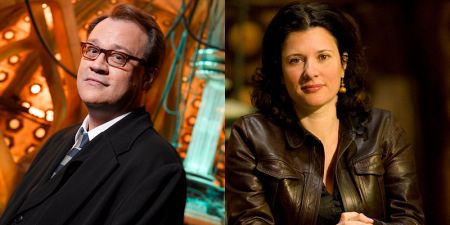 Russel T. Davies et Julie Gardner, les responsables du renouveau triomphal de la série.