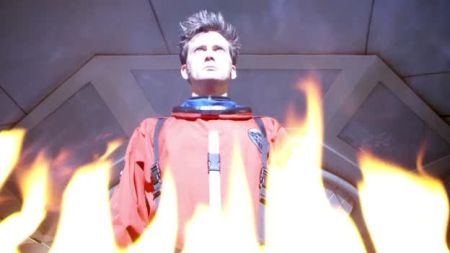 Le Docteur dans toute sa terrible splendeur dans l'épisode special Waters Of Mars