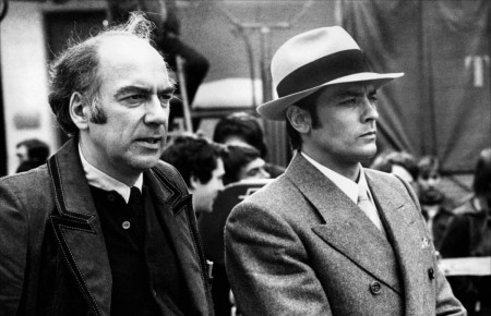 Jacques Deray et Alain Delon