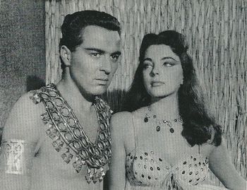 SydneyChaplinJoanCollinsLandofPharaohs