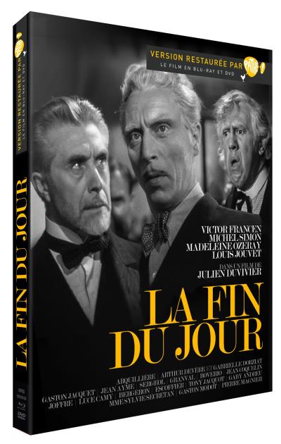 La fin du jour jaquette